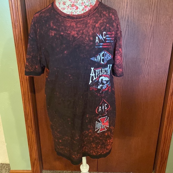 Affliction Twisted Metal Reversible T-Shirt - Picture 7 of 10